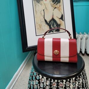 Red and White Tilly Coach